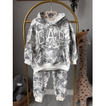 Gp Çiçek Baskılı Sweatshirt Eşofman Takım