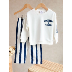 Sweatshirt Dokuma Pantolon Takım