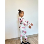 Minnie Mouse Sweatshirt Tayt Takım - Görsel 3