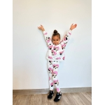 Minnie Mouse Sweatshirt Tayt Takım - Görsel 2