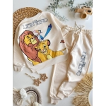 Lion King Sweatshirt Eşofman Takım - Görsel 3